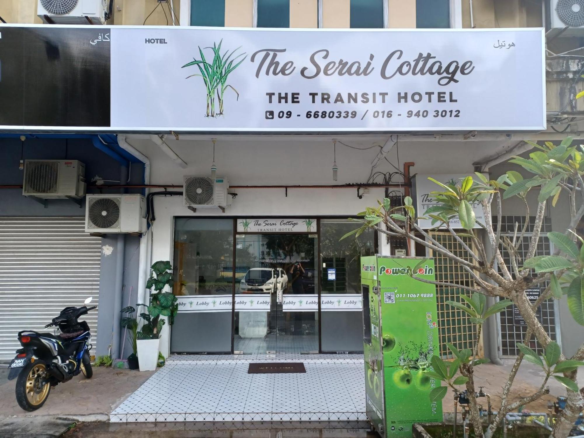 The Serai Cottage Transit Hotel Kampong Gong Badak Eksteriør bilde